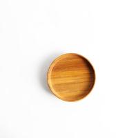 Chabatree MOON DISH S (TEAK) จานไม้สัก size S