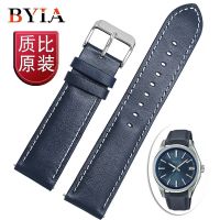 hot style strap mens genuine leather watch cowhide blue substitute Oceanus series accessories