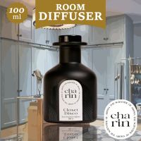 CHARIN ก้านไม้หอมปรับอากาศ กลิ่น Closet Disco 100 ml - Room Diffuser จากน้ำหอมบริสุทธิ์ นำเข้าจากยุโรป