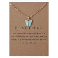 Fashion Cute Butterfly Pendant Necklace for Women Jewelry