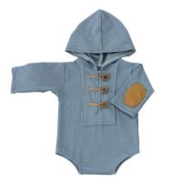 ✈✌℡ Hooded Baby Boy Romper Newborn Photography Props Costume Photoshoot Outfit Infant Accessories