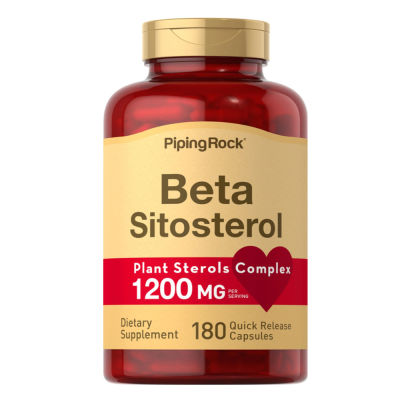 PipingRock Plant Sterols Complex 1200 mg 180 Quick Release Capsule