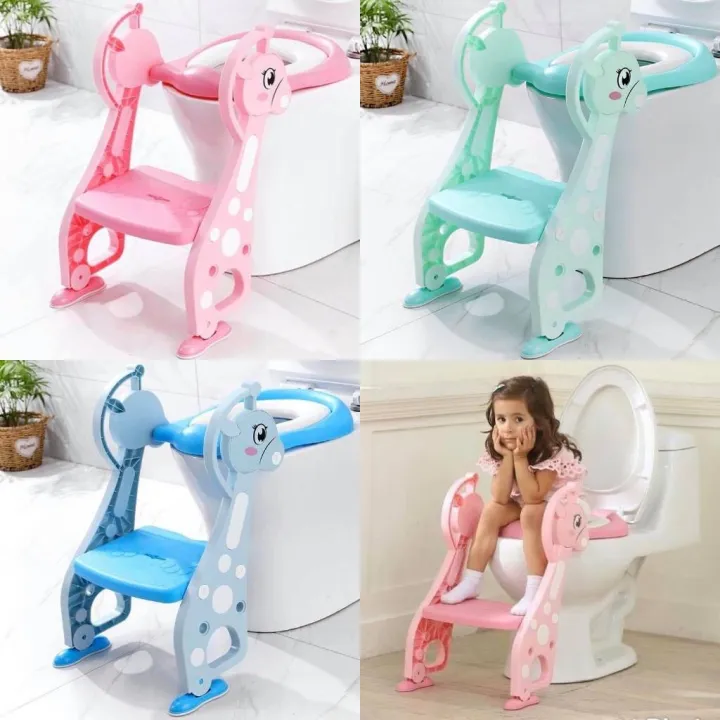 จัดส่งพรุ่งนี้ ฝารองนั่งชักโครก บันไดขึ้นชักโครก ฝารองนั่งชักโครก