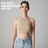 Not Basic Crop-Top - Beige (READY-TO-SHIP)