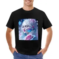 Snow Queen Kaus Cepat Kering Pria, Pakaian Estetika Pria S-4XL-5XL-6XL