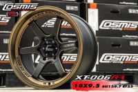 ล้อแม็กขอบ 18x9.5 ET+25, 18x10.5 ET+30 6x139.7??? ยี่ห้อ Cosmis รุ่น XT-006RR ?(ราคาต่อ1วง)? (ขายยกชุด4วง) สีดำด้าน+ขอบแล็คชา+มิ่ลลิ่งข้างก้านแล็คชา