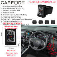 CAREUD U912-WF รถ TPMS ภายนอก Car รถ TPMS ระบบการตรวจสอบแรงดันยางรถยนต์ Car สำหรับมิตซูบิชิแซนเดอร์2017-2021รูบอดขนาดช่องต้อง34*23.5มม. (สูง * กว้าง)