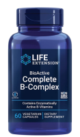 Life Extension BioActive Complete B-Complex / 60 vegetarian capsules