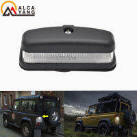 1X สำหรับ Land Rover Series 2 2A &amp; 3ทุกรุ่นสำหรับ Defender 110130ไฟส่องป้ายทะเบียน LED สีขาวทุกรุ่น