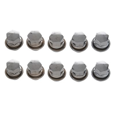 20Pcs M12 x 1.5 19mm HEX for FORD WHEEL OPEN NUTS FIESTA FOCUS KA MONDEO C-MAX