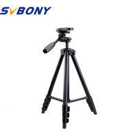 SVBONY ขาตั้งกล้องดิจิทัล SLR SV101 54นิ้ว,กล้องถ่ายวิดีโอทำจากอะลูมิเนียมอัลลอยพกพาได้ป้องกันการลื่นไถลขาตั้งกล้องถ่ายภาพพร้อมกระเป๋าใส่