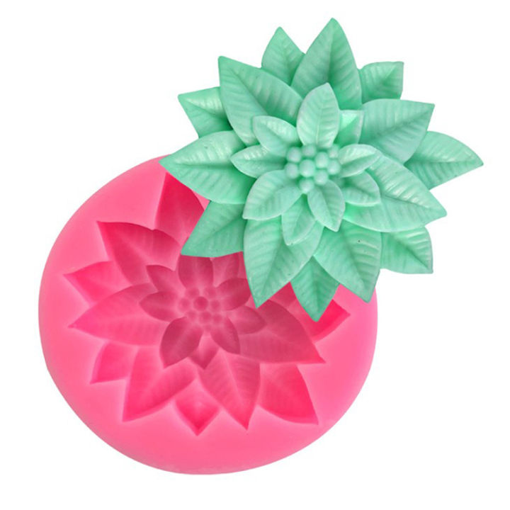 Lotus Flower Silicone Fondant Cake Molds Chocolate Mould for the Kitchen  Baking Sugarcraft Decoration Tool
