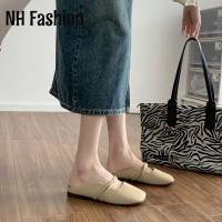 NH Fashion ้องเท้าผูหญิง รองเท้าแตะลิ่ม รองเท้าแตะเสริมส้นผู้หญิง เหมาะสม ดีสําหรับชายหาด ด้านล่างสบาย สง่า B28G1A3 42Z231021