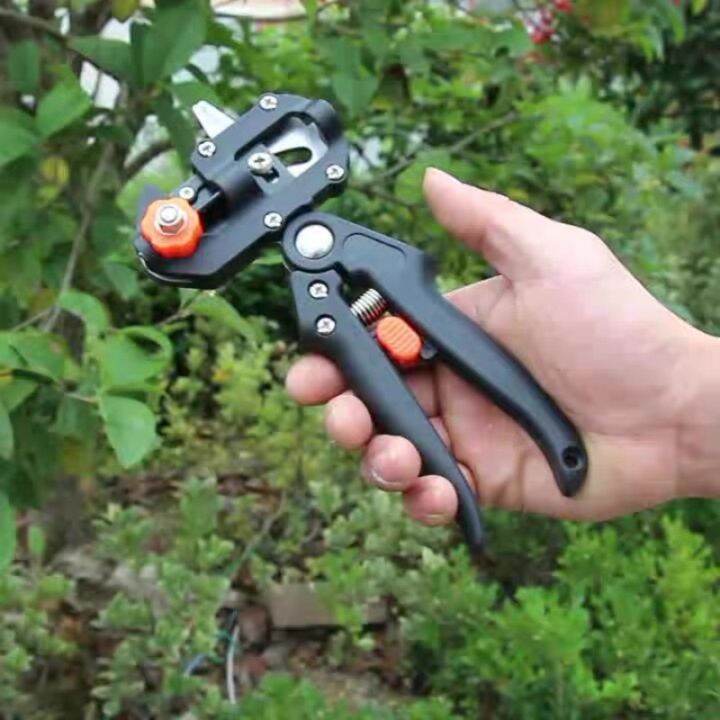 shape-grafting-pruner-shears-garden-tools-professional-agricultural-seedlings-pruning-fruit-tree-grafting-tape-grafting-tools