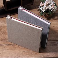 New Linen 16inch DIY Photo Album Lovers Birthday Gift Wedding Photos Baby Photo Ablum Scrapbook Paper Crafts Albums Sticky