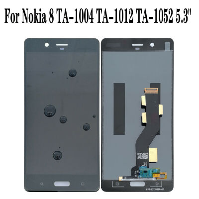 5.3นิ้วสำหรับ Nokia 8 TA-1004 TA-1012 TA-1052จอแสดงผล LCD Touch Screen Diigizer ฟรีเครื่องมือ &amp; 3M (ไม่ใช่โทรศัพท์,หน้าจอ Lcd เท่านั้น)