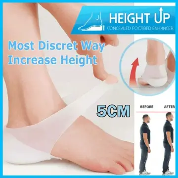 Shop 4cm Height Increase Insole Men with great discounts and