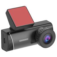 กล้องวิดีโออัตโนมัติเครื่องบันทึกการไดร์ฟยานพาหนะ HD 1080P การมองเห็นได้ในเวลากลางคืนมุมมอง120องศาบันทึกวนลูปการตรวจจับการเคลื่อนไหวแอปพลิเคชั่น G-Sensor