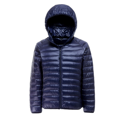2021 Ultra Light Autumn Winter Fashion Brand Duck Down Jacket Men Hooded Waterproof Streetwear Feather Coat Warm