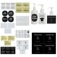 MINIMUM EMPATHY73MI1 Self-adhesive Shampoo Conditioner Soap Dispenser Cosmetic Labels Bathroom Organization Refillable Bottles Marker Stickers Classification Tags