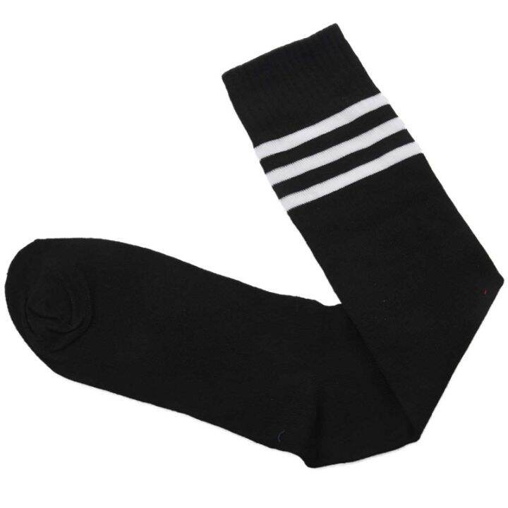 old-school-white-stripe-on-black-knee-high-athletic-sports-tube-sock-great-for-soccer-or-any-sports-also-makes-a-good-boot-sock