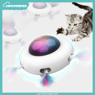 Automatic Feather Teaser Cat Toys Random Interactive Electric Smart Toys thumbnail