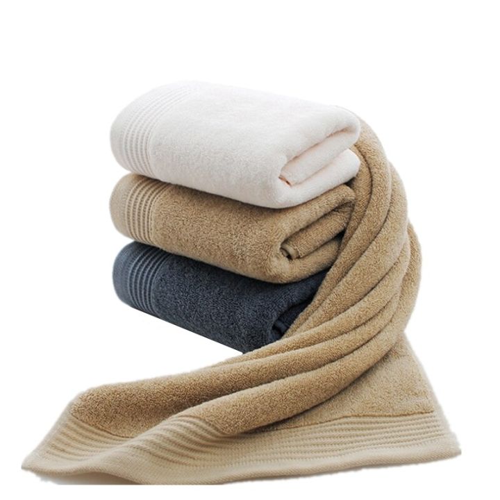 34-76cm-100-cotton-face-towels-white-navy-khaki-hair-towel-for-adults-washcloths-high-absorbent-home-hotel-pure-thick-towels