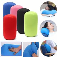 Microbead Roll Cushion Neck Waist Back Head Support Sleep Pillow Travel Travel Sleep Long Pillow