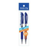 Pro +++ [1ด้าม แถม 1ด้าม]Double A Silk Gel Pen ปากกาเจล ขนาด 0.5 mm ราคาดี ปากกา เมจิก ปากกา ไฮ ไล ท์ ปากกาหมึกซึม ปากกา ไวท์ บอร์ด
