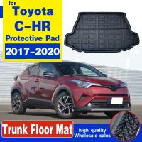 C-HR โตโยต้า CHR C HR 2017 2018 2019 2020บูตถาดไลเนอร์กระบะท้ายรถพรมเช็ดเท้าพรมคาร์โก้กระเป๋าเดินทางอุปกรณ์เสริมรถยนต์ถาด