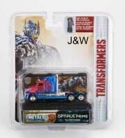 Jada 1/64 Optimus Prime รถบรรทุกคอนเทนเนอร์โดยไม่มีภาพยนตร์คอนเทนเนอร์