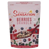 Free Shipping Natures Sensation Berries Granola 454g. Cereal Breakfast