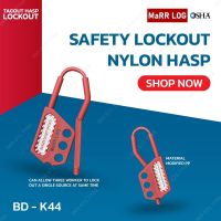 ตัวล็อคร่วมไนล่อน ไม่เป็นสื่อนำไฟฟ้า Non-Conductive Nylon Lockout Hasp,Nylon Lockout Hasp  BD-K41to BD-K44