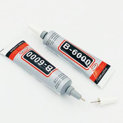B-6000 Adhesive with Needle  Clear  15ml  25ml  Multi-Function Glues Paste Adhesive Suitable for Craft  Leather  Jewelery Adhesives Tape