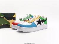 รองเท้าBAPE STA LOW TOKYO 2021 SIZE.40-45 รองเท้าแฟชั่น รองเท้าลำลอง รองเท้าใส่เที่ยว รองเท้าผ้าใบผช ทรงสวย ใส่สบาย พร้อมกล่อง (55)