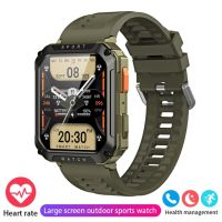 Outdoor Military Smart Watch Men Healthy Monitor Bluetooth Call Smartwatch For Android IOS Ip67 Waterproof Ftiness Watches 2023