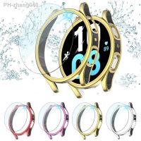 Glass Case for Samsung Galaxy Watch 5/5 Pro Waterproof PC Galaxy Watch 5 40mm 44mm Cover Watch 5 Pro 45mm Cover Screen Protector