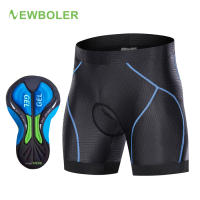 NEWBOLER Sports Mens Cycling Shorts GEL Pad 5D Padded Shockproof MTB Road Bike Bicycle Underwear Shorts Anti-Slip Leg Grips