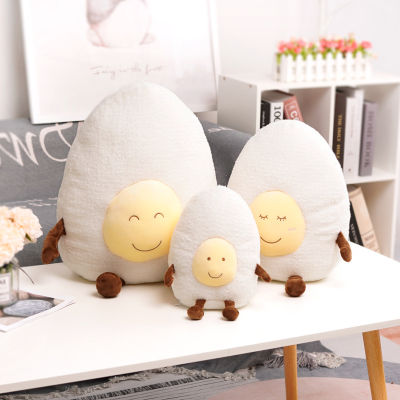 Lovely Eggs Family Throw Pillow, Kids Room Decorative Nuts Toast Family Cushion, Chestnut Egg Shape Soft Pillow Sofa Cushions