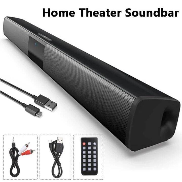 TV Echo Wall Wireless Bluetooth Speaker Home Theater Soundbar Portable