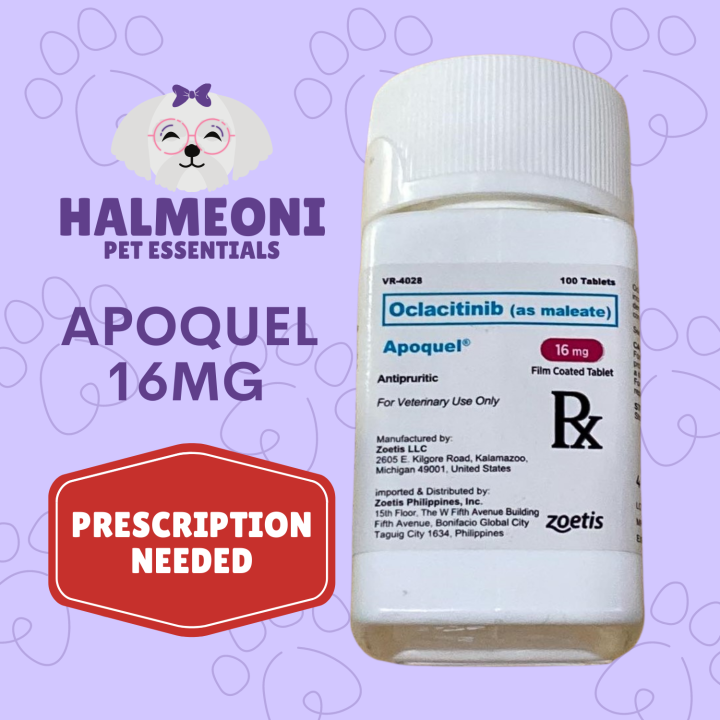 Apoquel 16mg oclacitinib as maleate antipruritic 16mg prescription