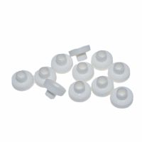 100pcs Insulating Tablets Insulation Bushing Transistor Pads Circle TO-220 Insulated Cap Insulation Particle Ring For M3 Screws WATTY Electronics