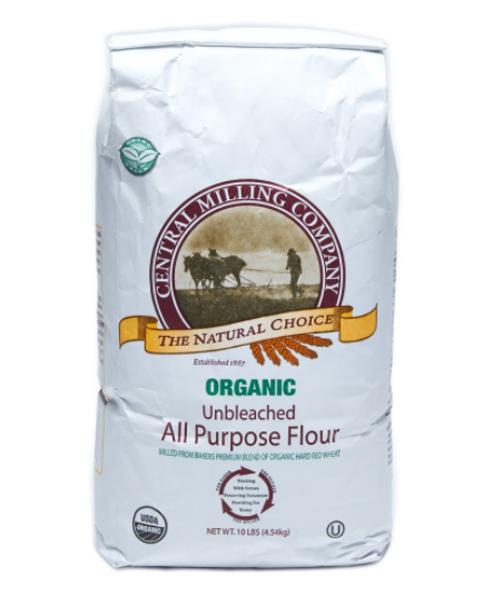 Central Milling ORGANIC UNBLEACHED All Purpose Flour 4.54kg | Lazada PH