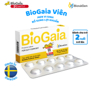 Men vi sinh BioGaia ProTectis Dạng viên cải thiện hệ tiêu hóa Thụy Điển