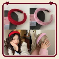 ? พร้อมส่ง? Lovely hair band - ที่คาดผมเลิฟลี่ ที่คาดผมสีแดง ที่คาดผมสีชมพู