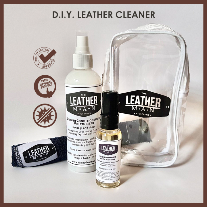 Leather Conditioner And Moisturizer (250mL) + Odor Remover (50mL) For ...