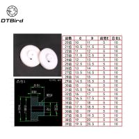 10ชิ้น0.5เมตร25T 26T 27T 28T 29T ไนลอนพลาสติก Pom หลุมทองแดงมอเตอร์เกียร์