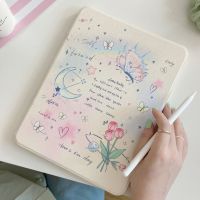 With Pencil Holder Funda for New iPad 10.2 5th Generation 10.9 iPad Pro 11 9.7 10.2 8 9th Air3 pro10.5 10th Tulip Butterfly Case