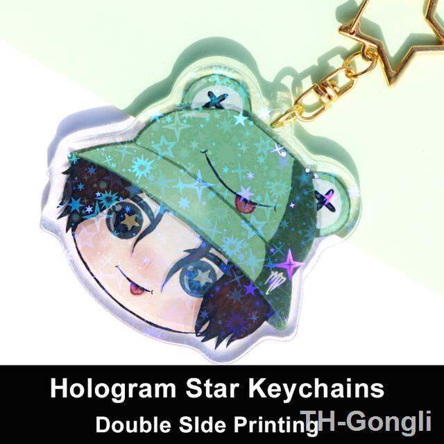 hot-custom-keychains-cartoon-llavero-chain-photo-anime-charms-hologram-personalized-designer