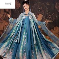 TOMANY ชุด Hanfu โบราณจีนโบราณ,ชุดการเล่นบทบาทสไตล์ราชวงศ์ถังชุดจีนชุดคอสเพลย์จีนโบราณชุดคอสเพลย์ปาร์ตี้